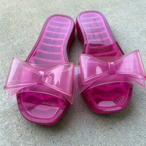 Kate Spade Pink Bow Sandals